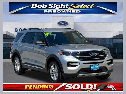 Iconic Silver Metallic 2020 Ford Explorer XLT