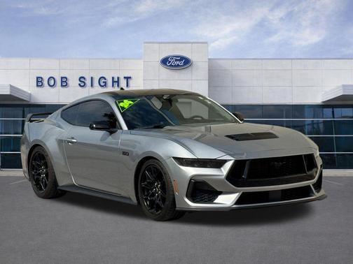 Iconic Silver Metallic 2024 Ford Mustang GT Premium