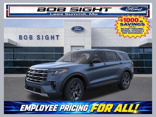 Vapor Blue Metallic 2026 Ford Explorer Active