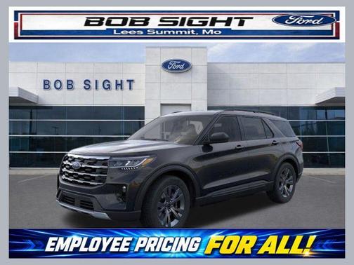 Agate Black Metallic 2026 Ford Explorer Active