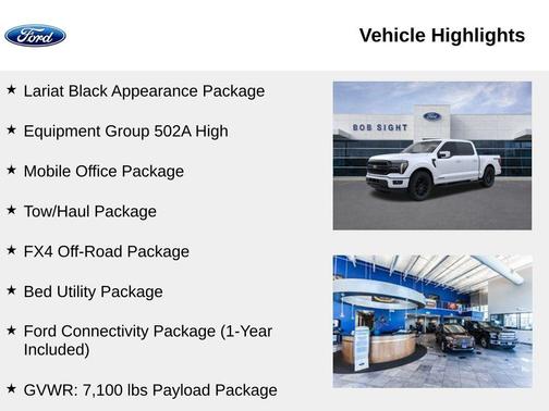 White 2026 Ford F-150 Lariat