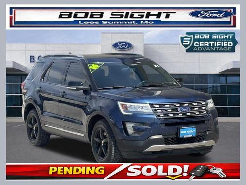 Blue Jeans Metallic 2016 Ford Explorer XLT