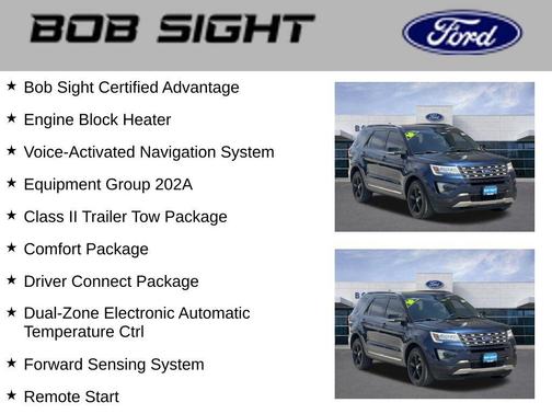 Blue Jeans Metallic 2016 Ford Explorer XLT