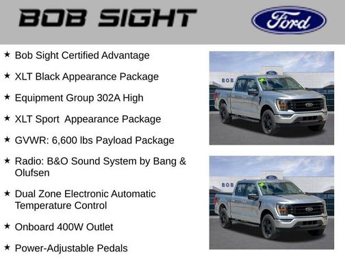 Iconic Silver Metallic 2023 Ford F-150 XLT