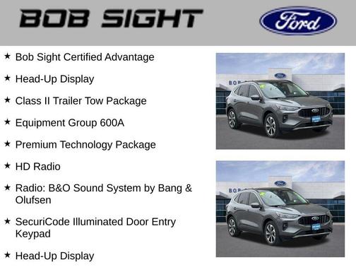 Carbonized Gray Metallic 2024 Ford Escape Platinum
