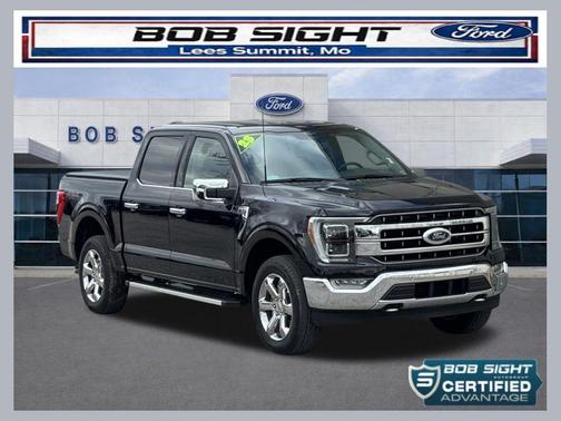 Agate Black Metallic 2023 Ford F-150 Lariat
