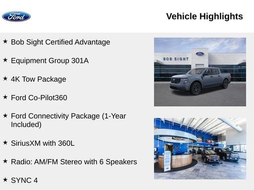 Azure / Gray 2026 Ford Maverick XLT