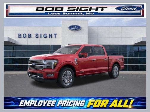 Ruby Red Metallic Tinted Clearcoat 2026 Ford F-150 Platinum