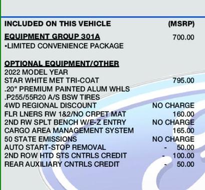 2022 Ford Explorer Limited