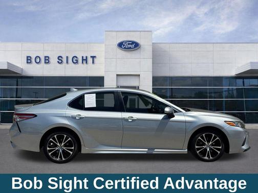 Predawn Gray Mica 2019 Toyota Camry SE