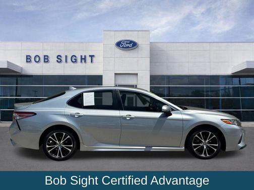 Predawn Gray Mica 2019 Toyota Camry SE