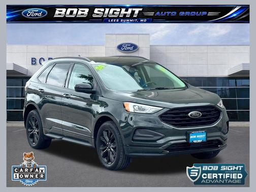 Forged Green Metallic 2024 Ford Edge SE