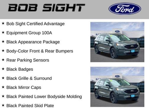 Forged Green Metallic 2024 Ford Edge SE