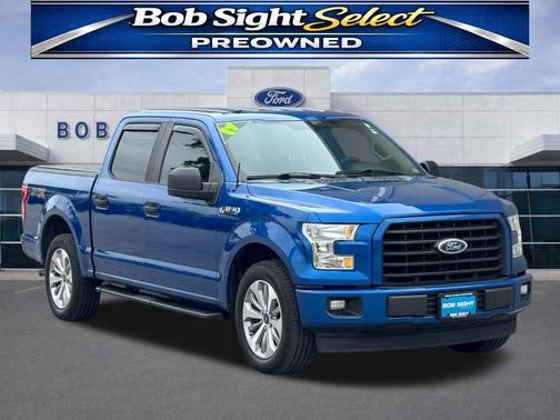 Lightning Blue 2017 Ford F-150 XL