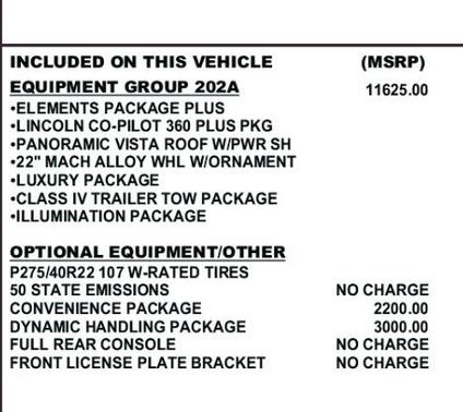 2020 Lincoln Aviator Reserve AWD