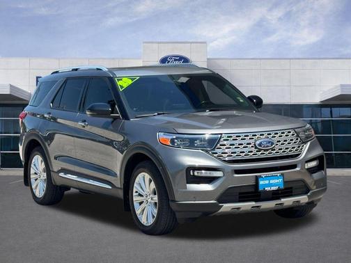 Carbonized Gray Metallic 2023 Ford Explorer Limited