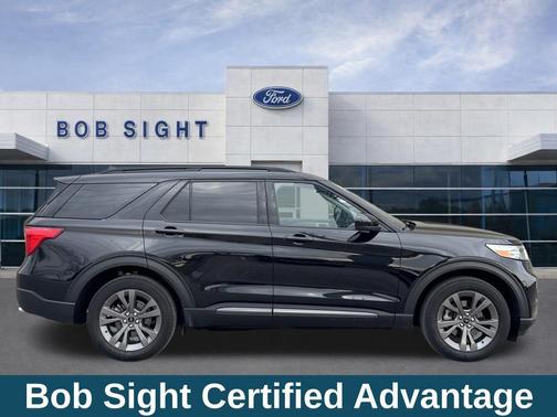 Agate Black Metallic 2024 Ford Explorer XLT
