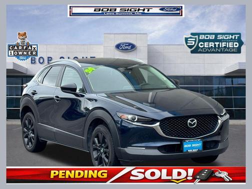 Deep Crystal Blue Mica 2024 Mazda CX-30 2.5 S Select Sport