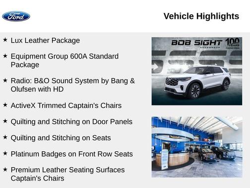 2026 Ford Explorer Platinum