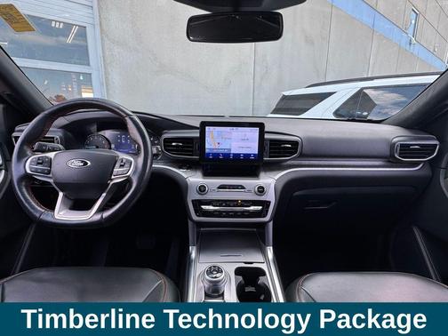 Star White Metallic Tri-Coat 2022 Ford Explorer Timberline