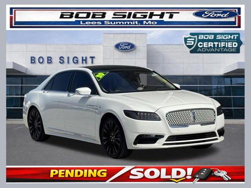 Pristine White 2020 Lincoln Continental Reserve