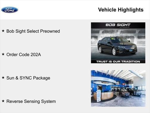 2010 Ford Fusion SE