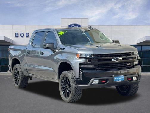 Satin Steel Metallic 2021 Chevrolet Silverado 1500 LT Trail Boss