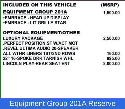 2020 Lincoln Navigator Reserve