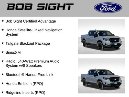 2025 Honda Ridgeline Black