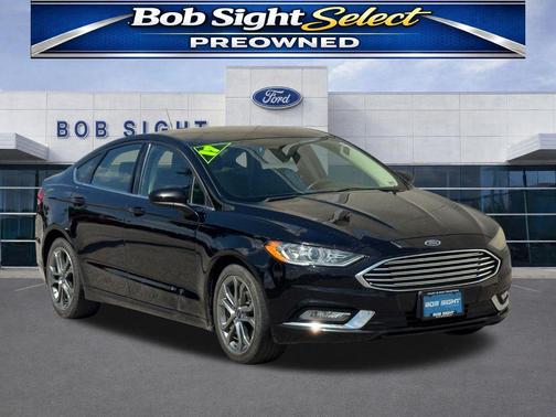 Shadow Black 2017 Ford Fusion SE