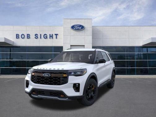 Star White Metallic Tri-Coat 2026 Ford Explorer Tremor