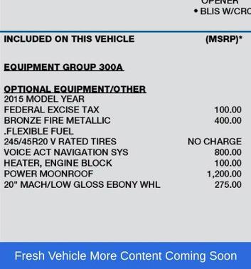 2015 Ford Taurus Limited