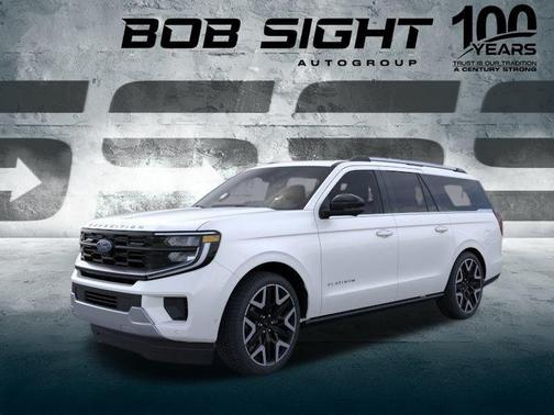 White 2026 Ford Expedition Max Platinum SUV
