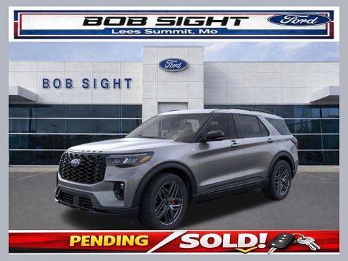 Carbonized Gray Metallic 2026 Ford Explorer ST-Line