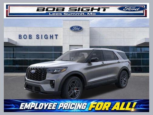Carbonized Gray Metallic 2026 Ford Explorer ST-Line