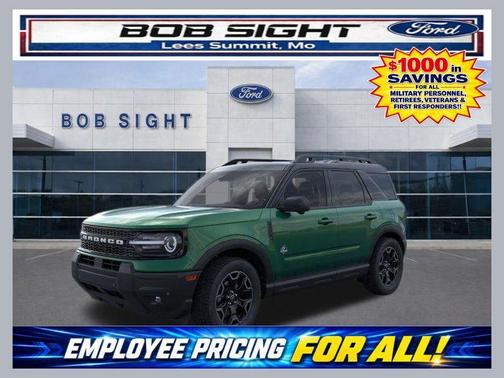 Eruption Green Metallic 2025 Ford Bronco Sport Outer Banks
