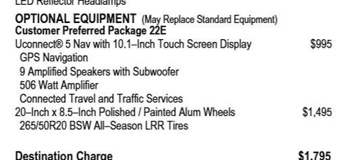 2022 Jeep Grand Cherokee L Limited