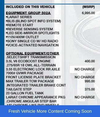 2015 Ford F-150 Lariat