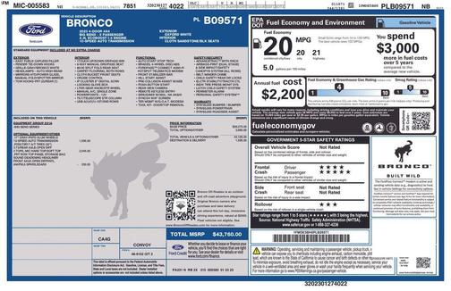 2023 Ford Bronco Big Bend