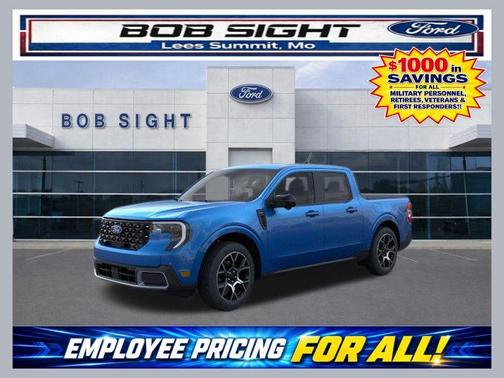 Velocity Blue 2026 Ford Maverick Lariat