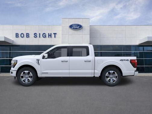 Star White Metallic Tri-Coat 2026 Ford F-150 Platinum