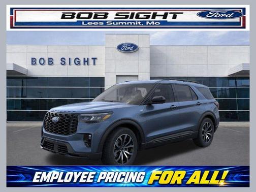 Vapor Blue Metallic 2026 Ford Explorer ST-Line