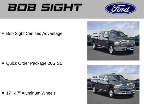 Granite Crystal Metallic Clearcoat 2017 RAM 1500 SLT