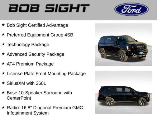 2025 GMC Yukon 4WD AT4