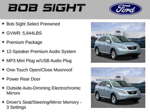 2010 Lexus RX 350 Base