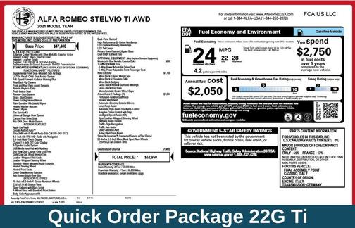 2021 Alfa Romeo Stelvio Ti