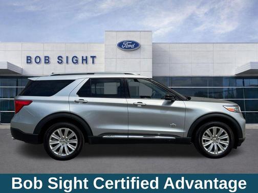 Iconic Silver Metallic 2022 Ford Explorer King Ranch