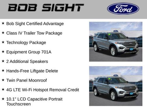 Iconic Silver Metallic 2022 Ford Explorer King Ranch