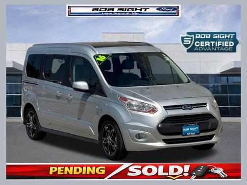 Silver Metallic 2016 Ford Transit Connect Titanium w/Rear Liftgate