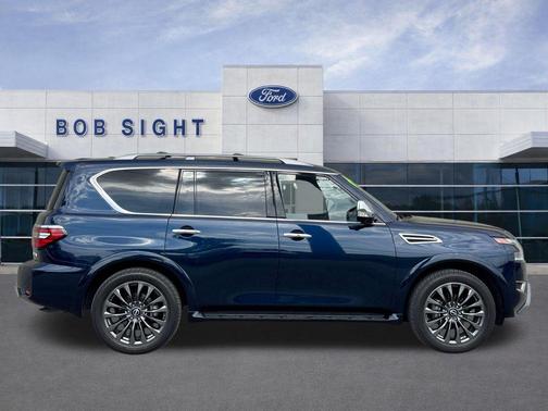 Hermosa Blue Pearl 2024 Nissan Armada Platinum 4WD